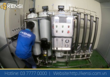Lắp đặt hệ thống lọc nước RO công nghiệp công suất 1000 L/h cho Công Ty MULSUGUN